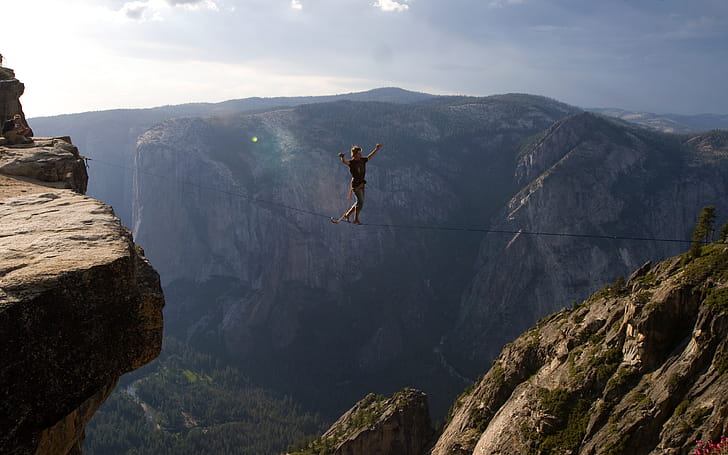 Taft Point, Slacklining wallpaper