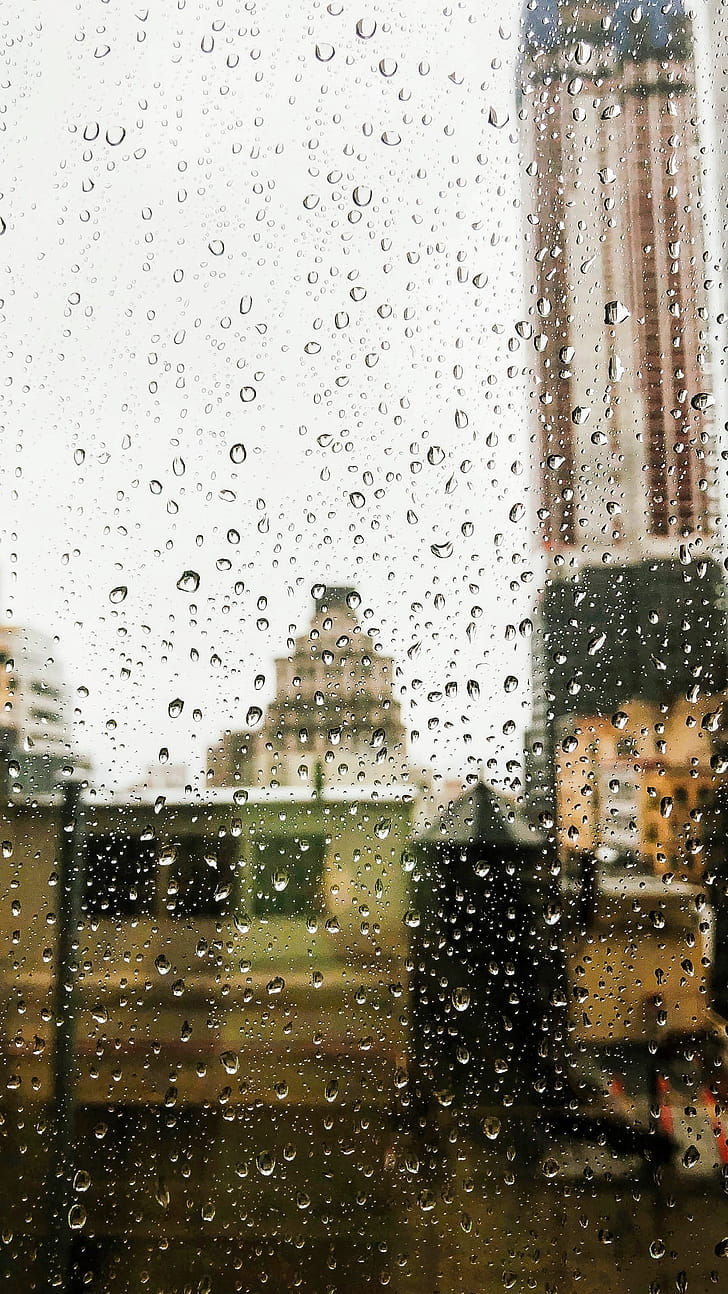 graphy, raindrops phone wallpaper