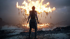Hellblade, Striking , Unique backgrounds, Artistic visuals wallpaper