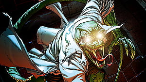 Killer Croc, Artwork, Widescreen wallpaper