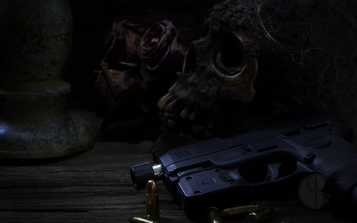 gun wallpaper