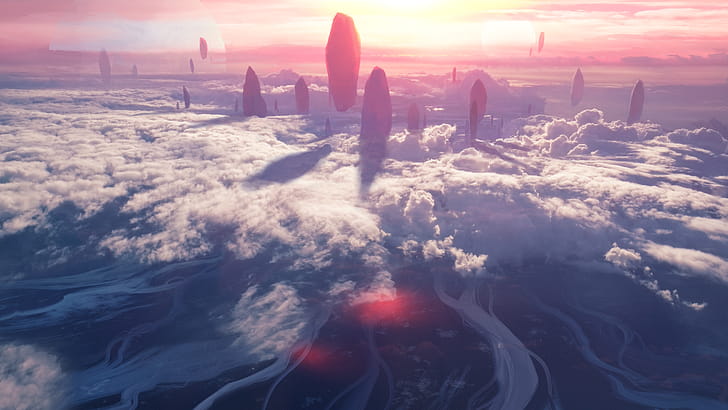 Sci Fi, landscape wallpaper