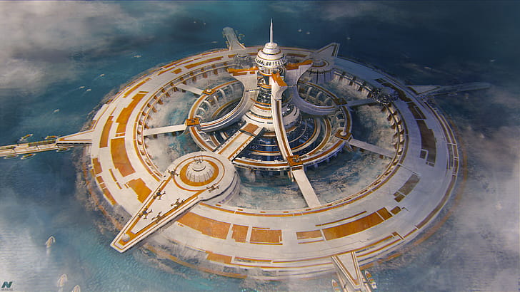 Ocean base, Sci Fi, Structure wallpaper