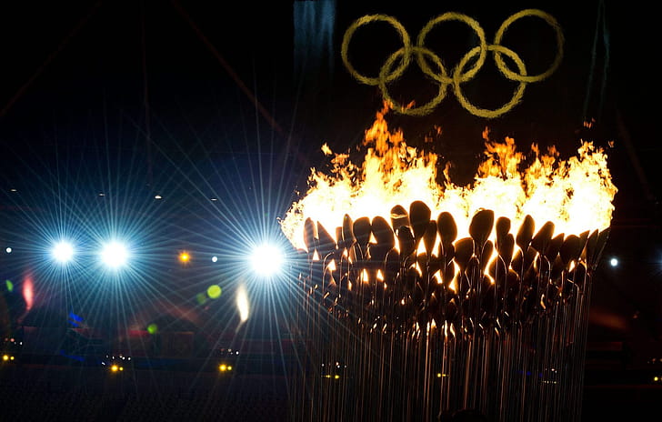 Olympic Cauldron, Olympic Flame wallpaper