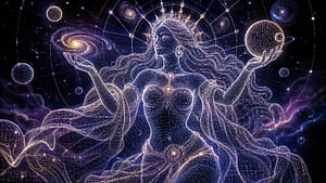 Celestial Goddess —, Galaxy, Planet wallpaper