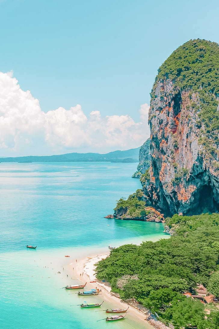 Phra Nang Cave Beach, Phi Phi phone wallpaper