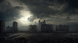 Ghost City,  Background wallpaper