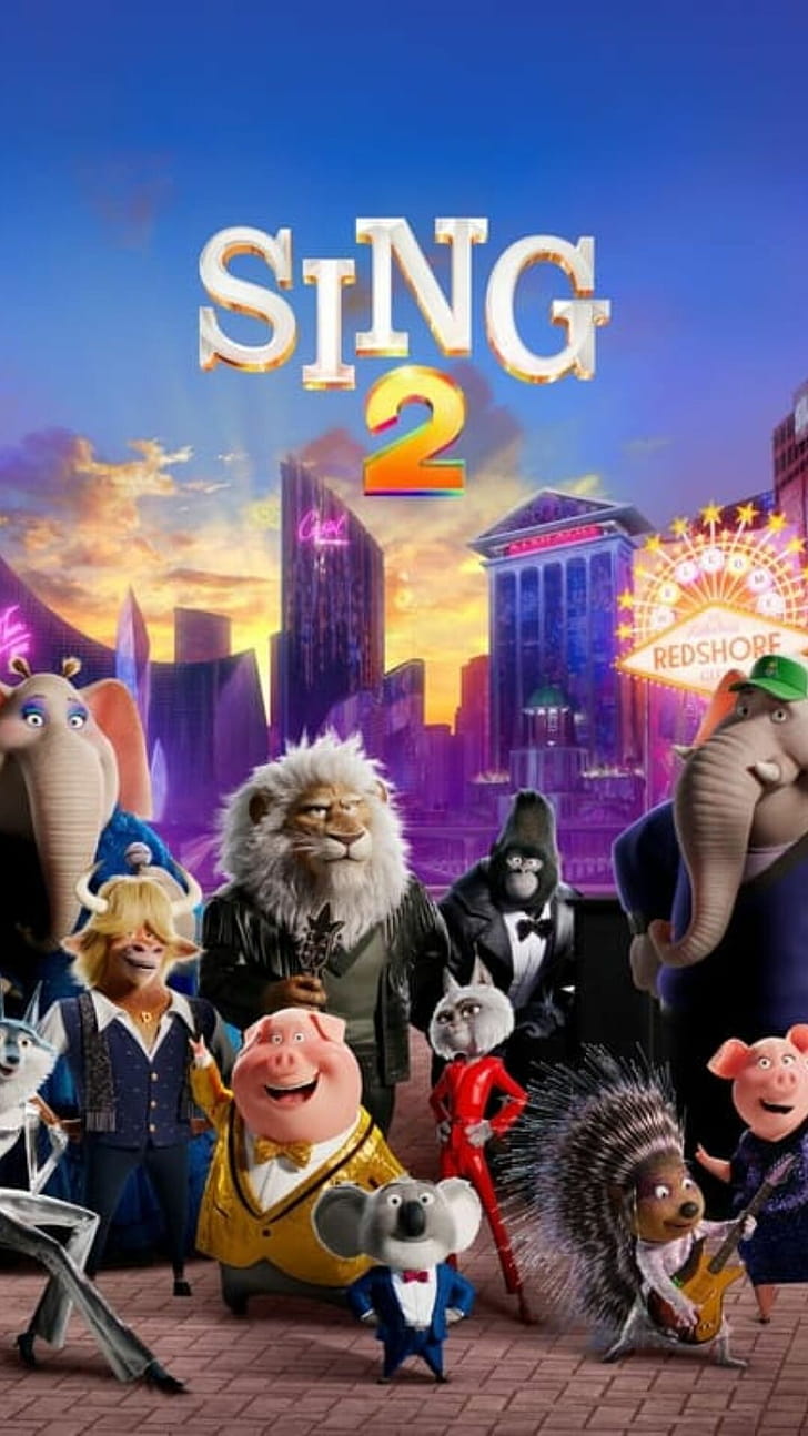 Sing 2, Animation phone wallpaper
