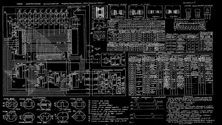 Schematic, Technology wallpaper