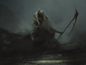 dark, warrior wallpaper