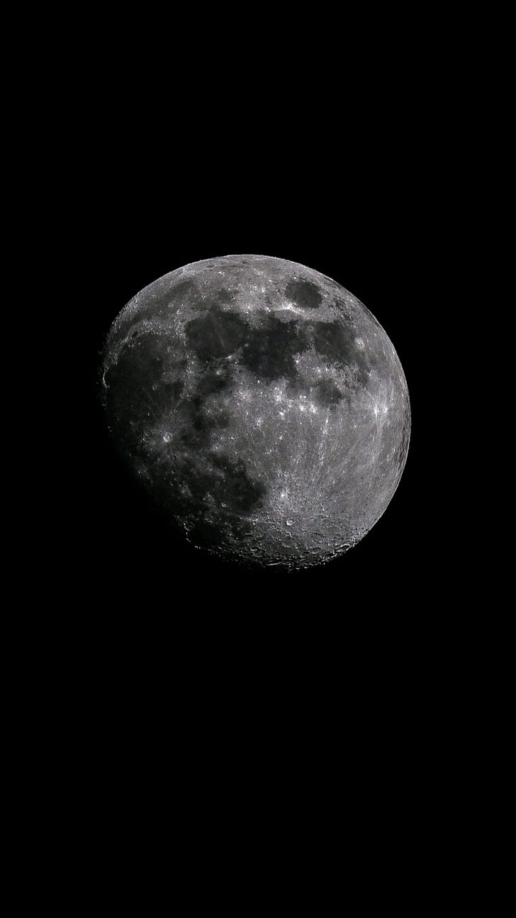 Sci Fi, moon phone wallpaper