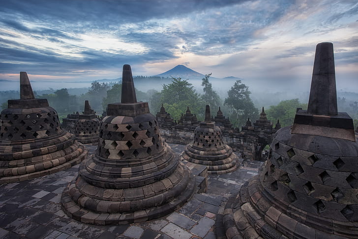 Borobudur , Background wallpaper