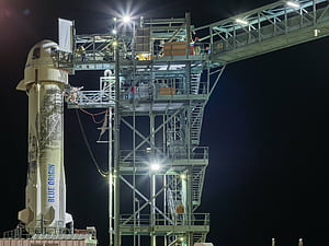 Launch Site, Blue Origin wallpaper