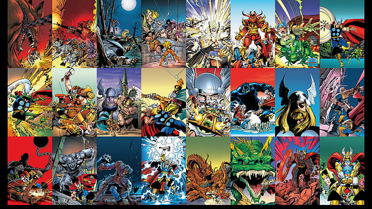 Comic, Thor wallpaper