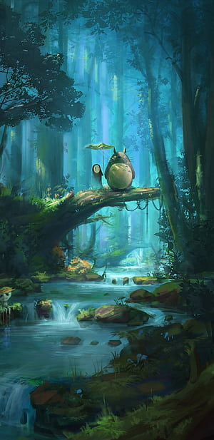 Studio Ghibli, phone wallpaper