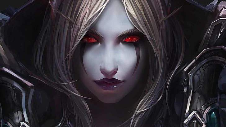 Evil elf , On wallpaper