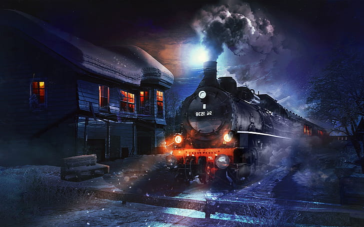 Coal Train, coal, train, graphics wallpaper