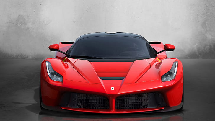 Front View, LaFerrari wallpaper