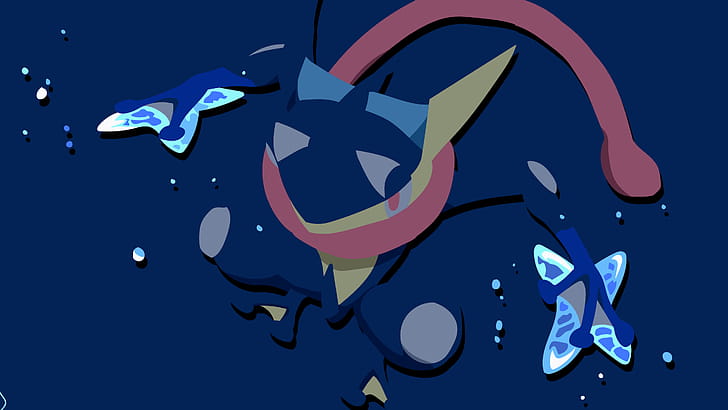 Ash Greninja , Background , Impressive visuals wallpaper