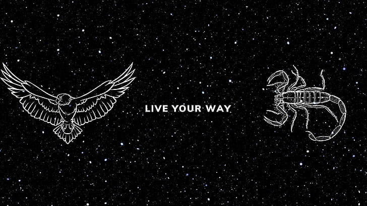 live your way, Misc, statement wallpaper