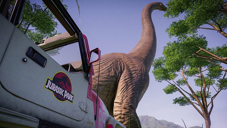 Jurassic World Evolution, Brachiosaurus wallpaper