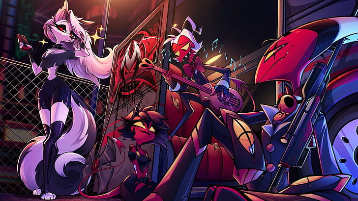 Helluva Boss — Infernal Jam Session, helluva boss wallpaper