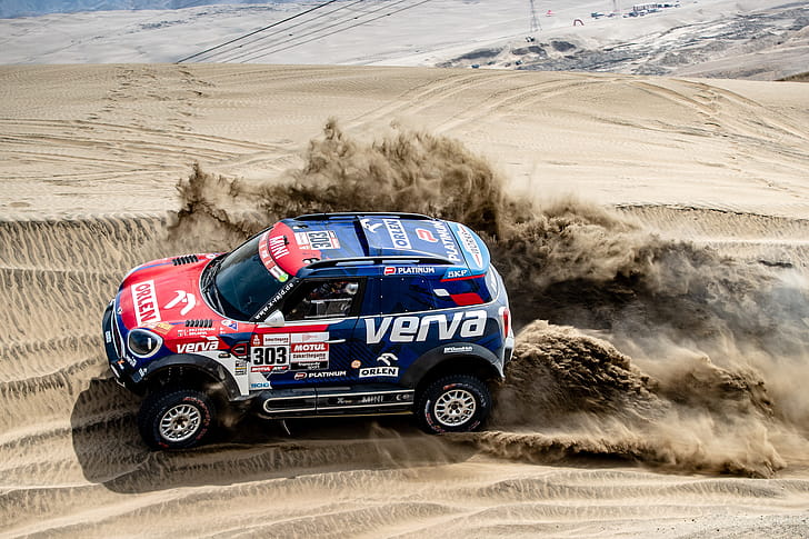 X-Raid MINI JCW, Rally Raid wallpaper