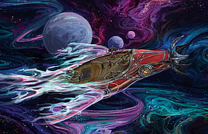 Sci Fi, spaceship wallpaper