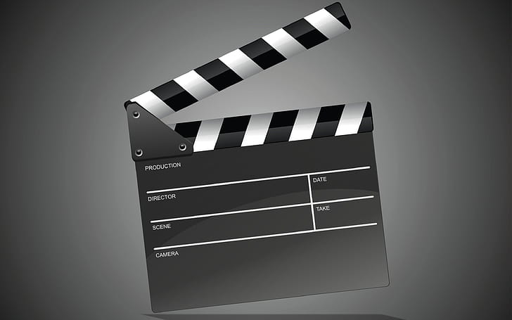 Clapperboard, wallpaper