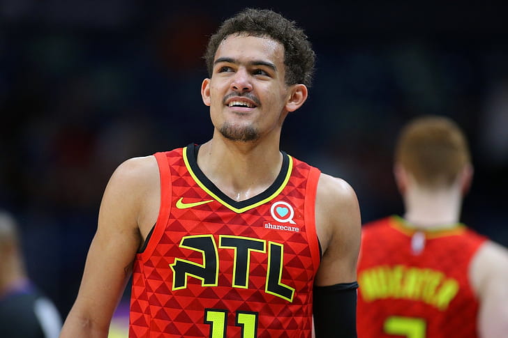 Trae Young , NBA player wallpaper