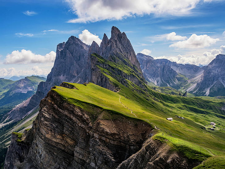 Odle Range, Mountains wallpaper