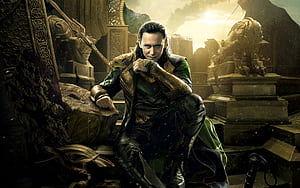 Thor, Loki wallpaper