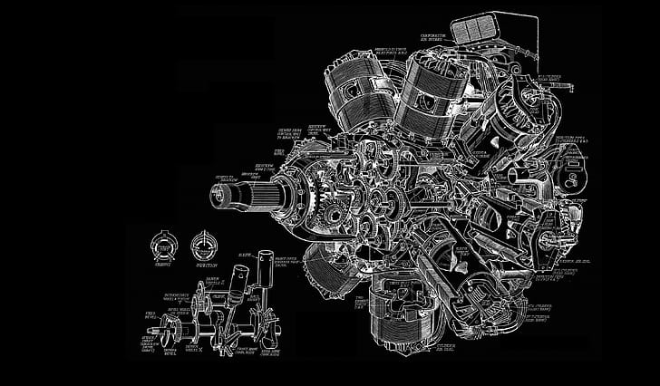 Schematic, Vehicles, Diagram, Engine wallpaper