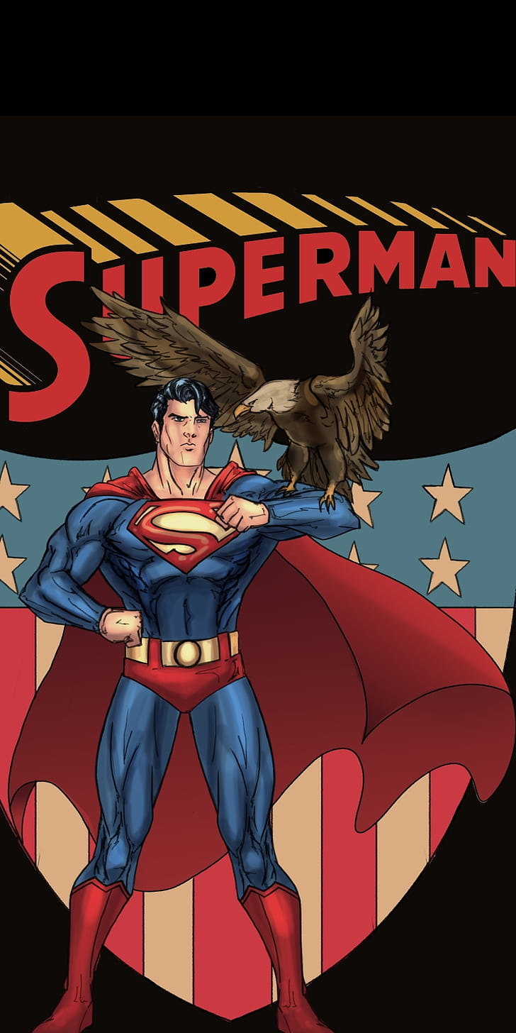 Comic, Superman phone wallpaper