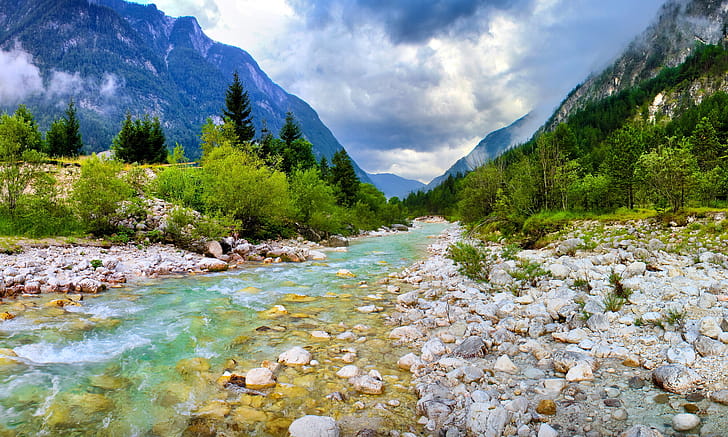 Soca, Rivers wallpaper