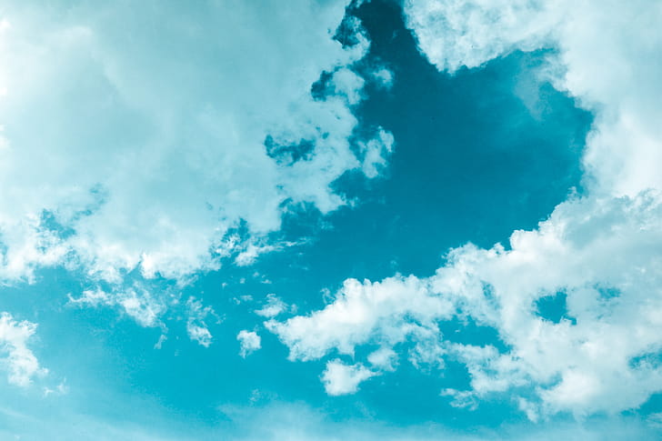 Clouds, clouds, nature wallpaper
