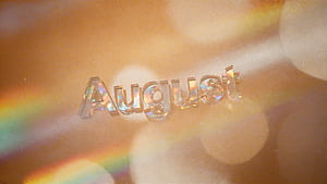 August Glow — wallpaper