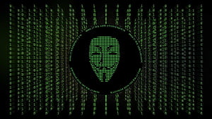 Anonymus Matrix, anonymus, hacker, computer, matrix wallpaper