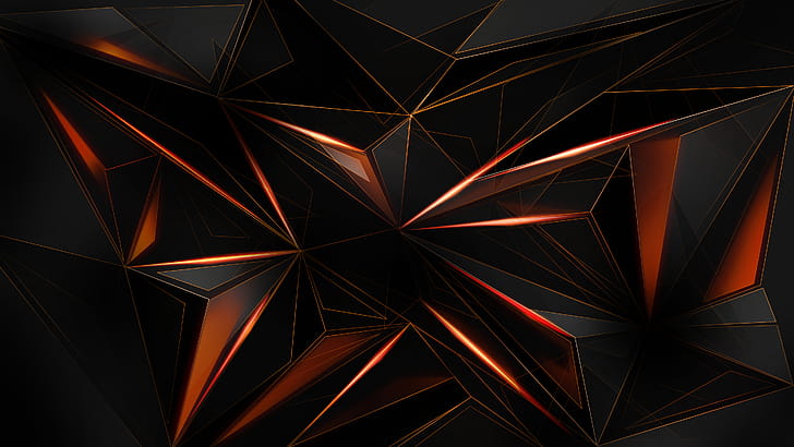 Polygon Abstract Shapes Sharp , abstract, shapes, polygon, deviantart wallpaper