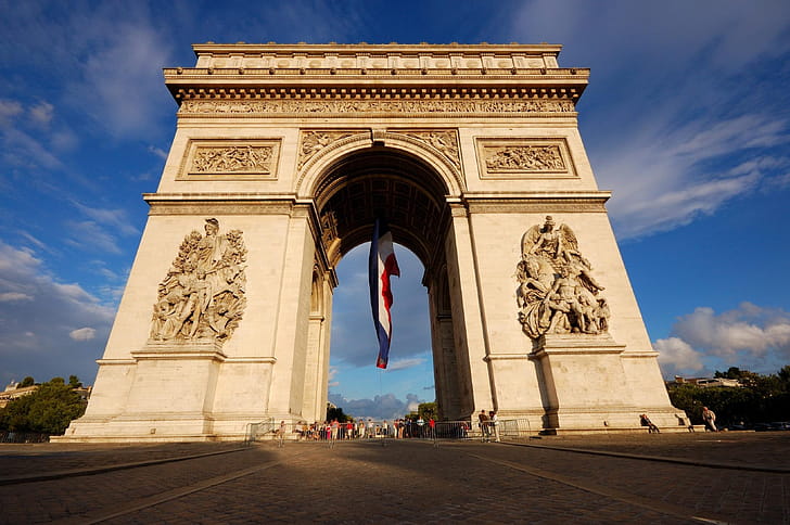 Arc de Triomphe, , High-resolution , Visual delight wallpaper