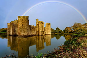graphy workshop, Bodiam Castle wallpaper