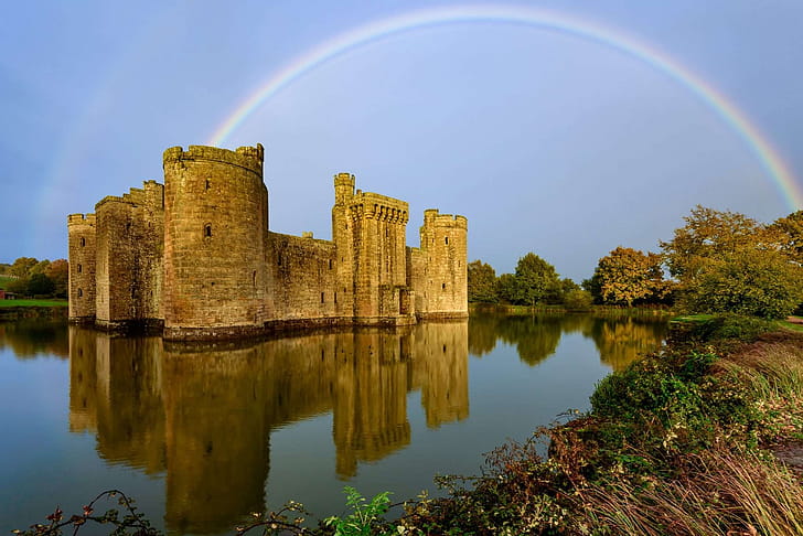graphy workshop, Bodiam Castle wallpaper