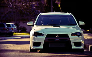 Mitsubishi Evolution X, wallpaper