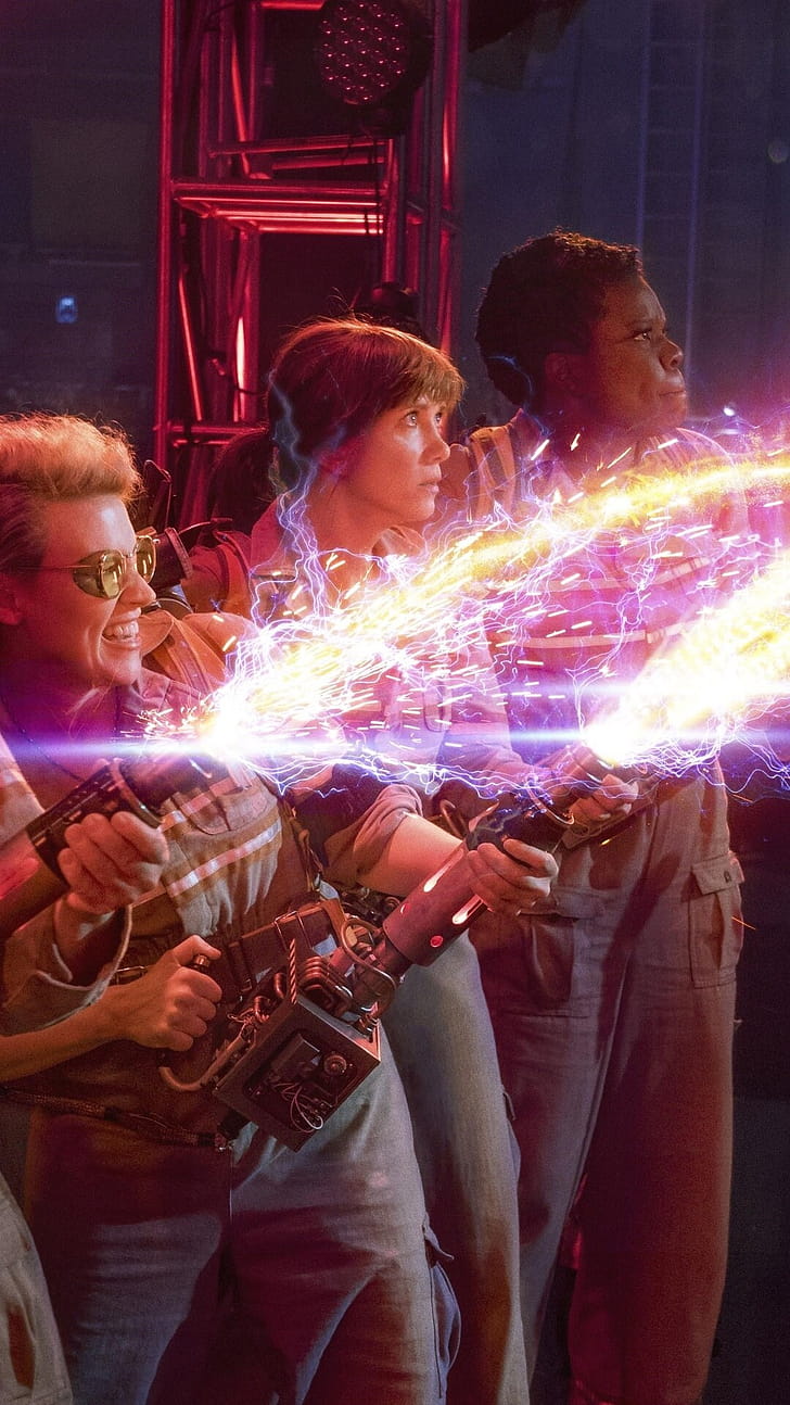 Ghostbusters (2016),  iPhone , Google Pixel, OnePlus, High-definition phone wallpaper