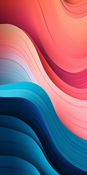 Abstract, wave phone wallpaper