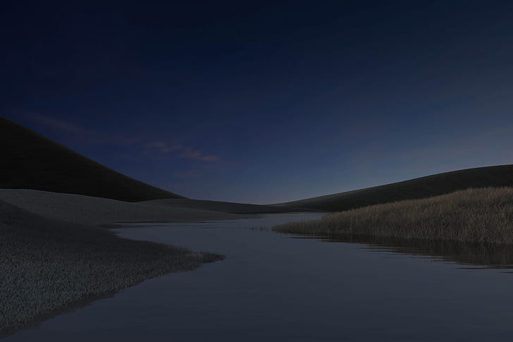 Surface Laptop Platinum Night, surface, microsoft, windows, computer wallpaper
