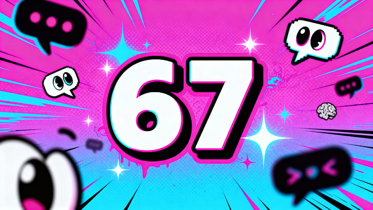 67 Meme Blast — wallpaper