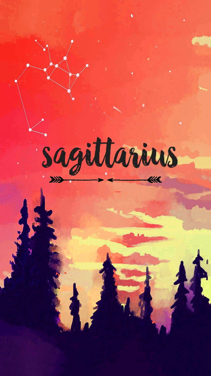 Sagittarius , phone wallpaper