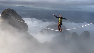 Ryan Robinson, Slacklining wallpaper