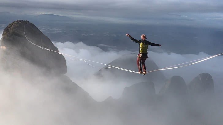 Ryan Robinson, Slacklining wallpaper